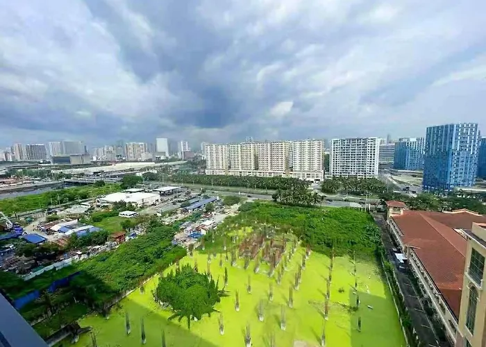 Apartment Center Near Mall Big 2 Bedroom 2 Restroom View Family-friendly Shore 2 Tower 1