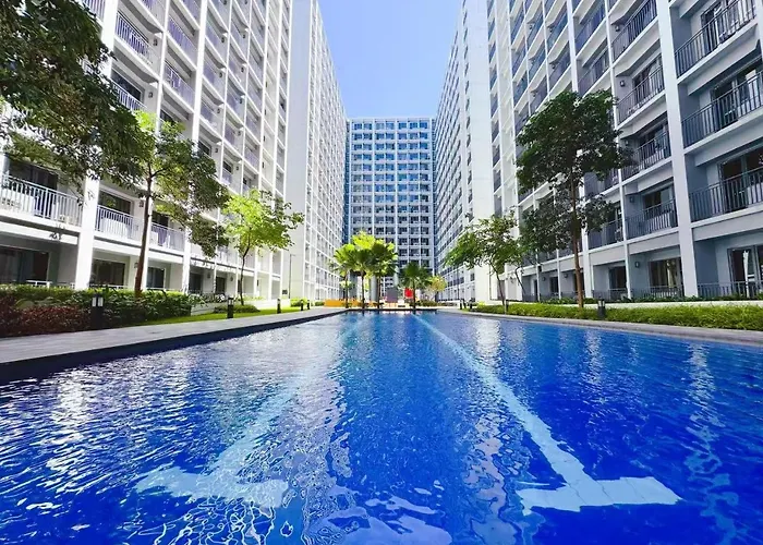 Apartment Center Near Mall Big 2 Bedroom 2 Restroom View Family-friendly Shore 2 Tower 1 Manila