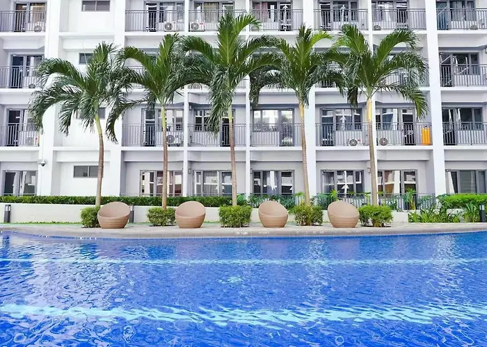 Apartment Center Near Mall Big 2 Bedroom 2 Restroom View Family-friendly Shore 2 Tower 1