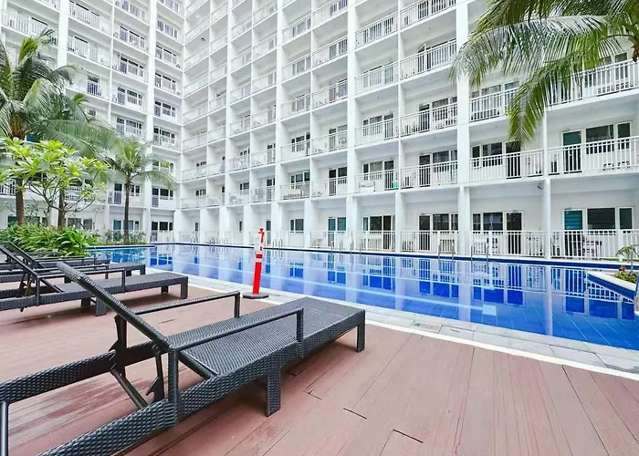 Apartment Center Near Mall Big 2 Bedroom 2 Restroom View Family-friendly Shore 2 Tower 1